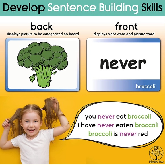 Sight Words Game for Kids - Educational Sorting Board Game with 400 Flash Cards - Picture 4 of 6